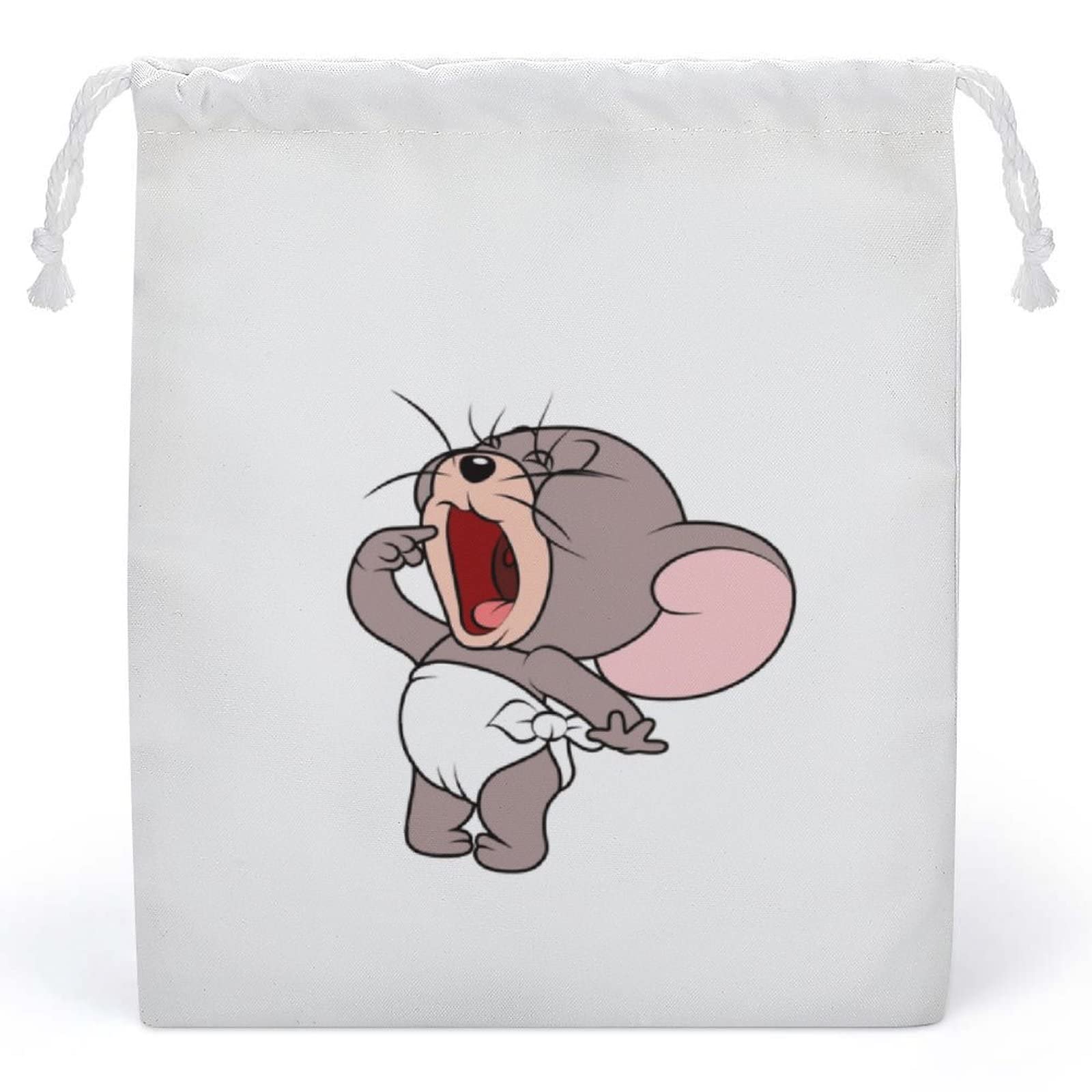 Amazon.co.jp: トムとジェリー 巾着袋 給食袋 収納袋 20*25cm 小物入れ